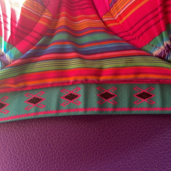 NANETTE LEPORE SzM bikini embroidered striped string - Picture 3 of 9